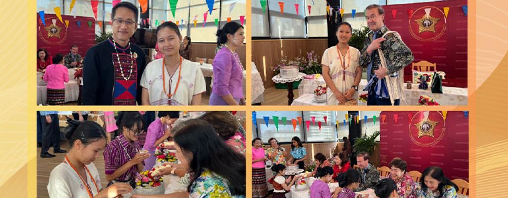 นักศึกษาพยาบาลชั้นปีที่ 1 เข้ารับทุนการศึกษา Stone Family Scholarship วันที่ 20 เมษายน 2568