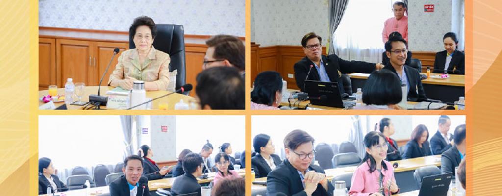 ต้อนรับคณะศึกษาดูงานของมหาวิทยาลัยเนชั่น ลำปาง วันที่ 27 มีนาคม 2568