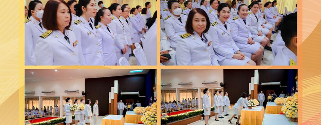พิธีถวายสักการะ ถวายพานพุ่มดอกไม้สด เนื่องในวันที่ระลึกพระบาทสมเด็จพระนั่งเกล้าเจ้าอยู่หัว พระมหาเจษฎาราชเจ้า วันที่ 31 มีนาคม 2568