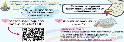 ประกาศ รายชื่อผู้มีสิทธิ์เข้าศึกษา รอบที่ 2 Quata ปีการศึกษา 2566 ประกาศ รายชื่อผู้มีสิทธิ์เข้าศึกษา รอบที่ 2 Quata ปีการศึกษา 2566